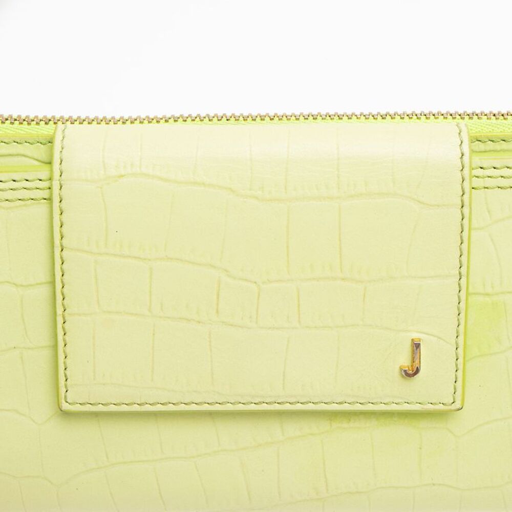 Jacquemus Croc Embossed Leather Le Pichoto Wallet on Strap - Picture 10 of 10